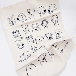 Dog Tea Towel
